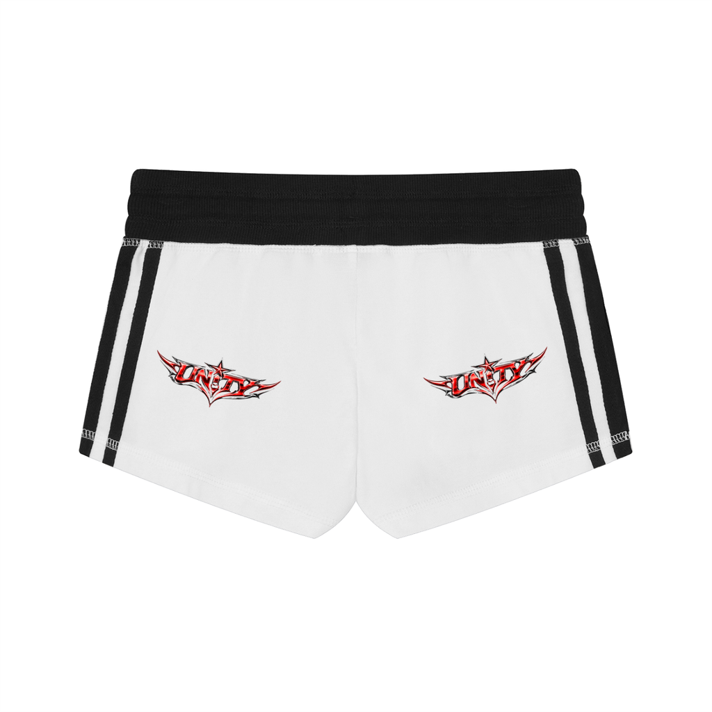 Women's Contrast Stripe Track Shorts